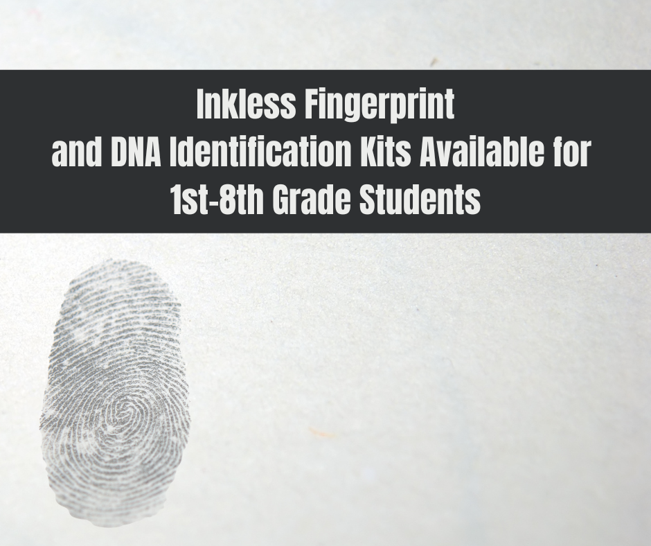 VISD Inkless Fingerprints 1st grade thru 8th grade
