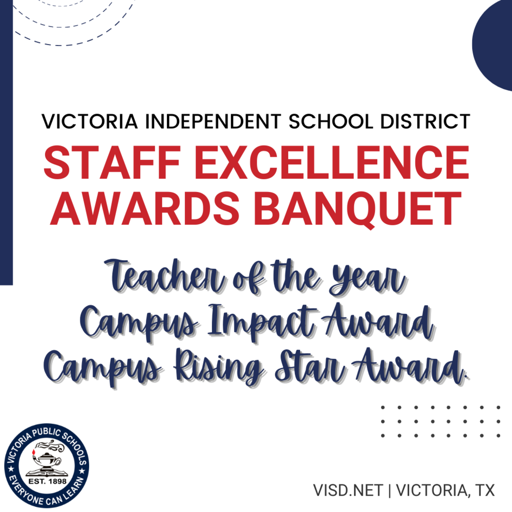 VISD Hosts First Ever Staff Excellence Awards Banquet