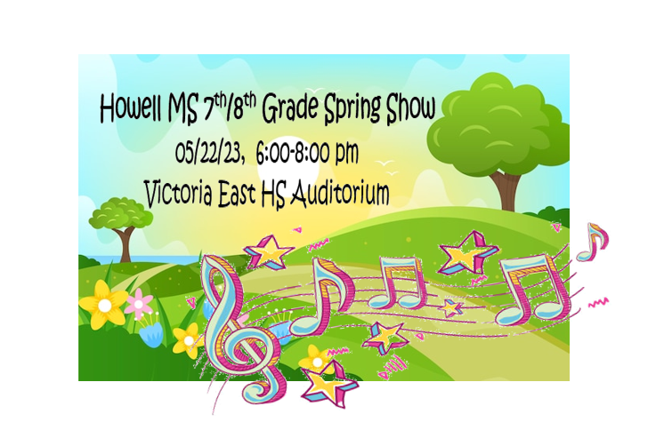 Howell MS 7th/8th Gr Spring Show 05/22/23