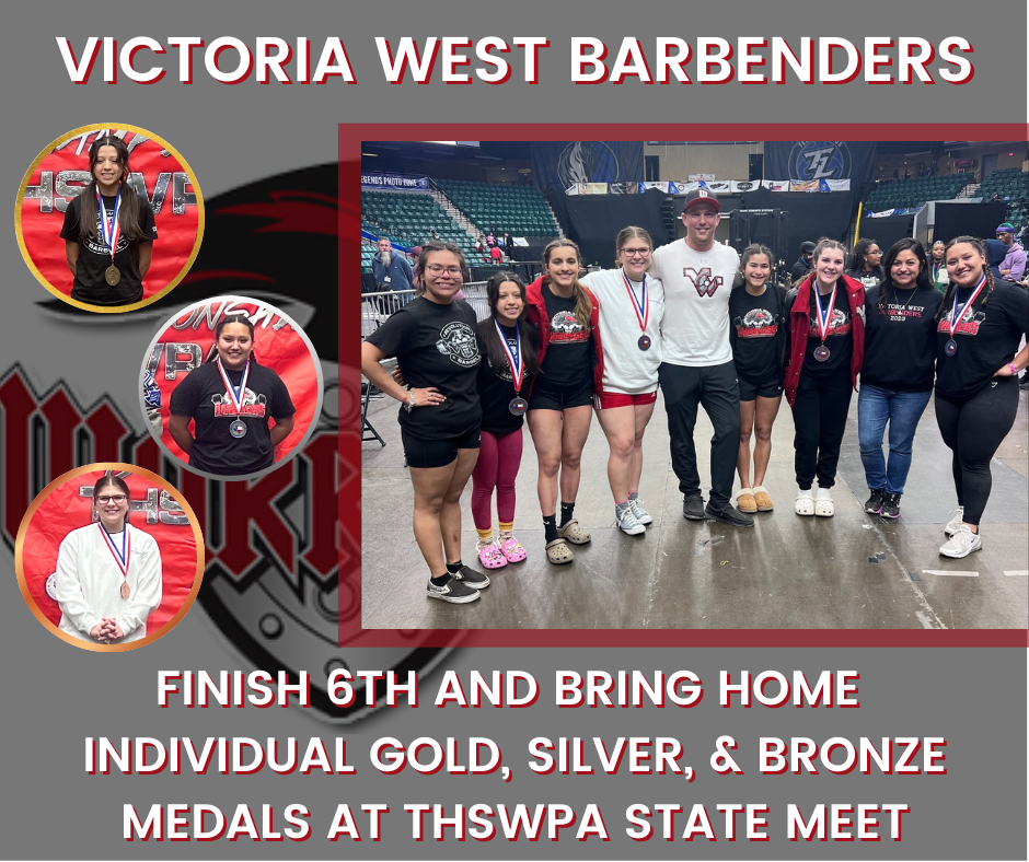Victoria West Barbenders Compete at THSWPA State Meet Victoria West