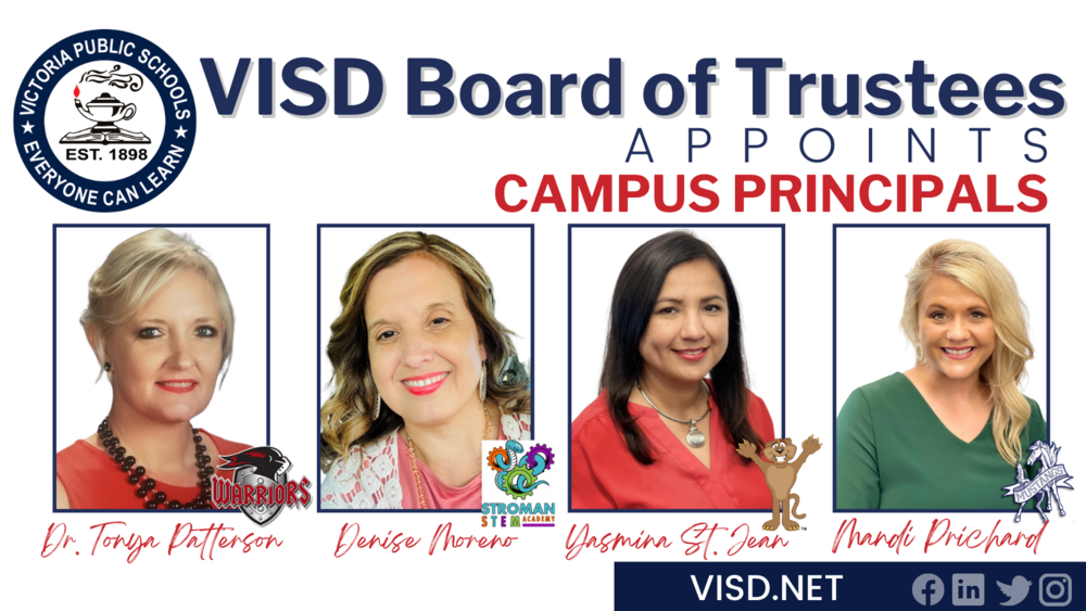 four new principals named for 2022-2023