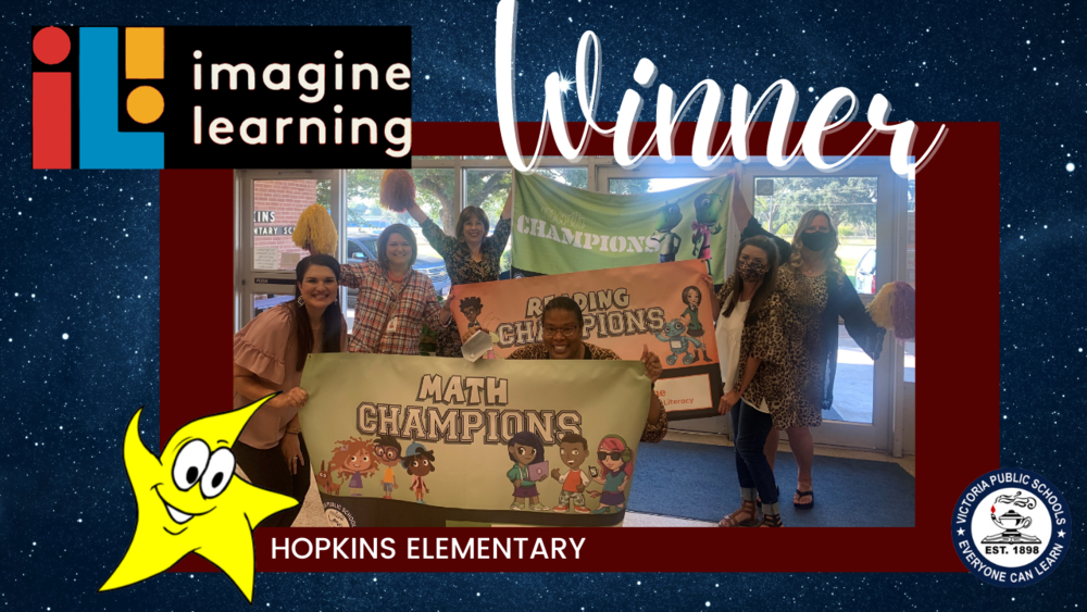 VISD’s Hopkins Elementary sweeps district’s September Imagine Learning