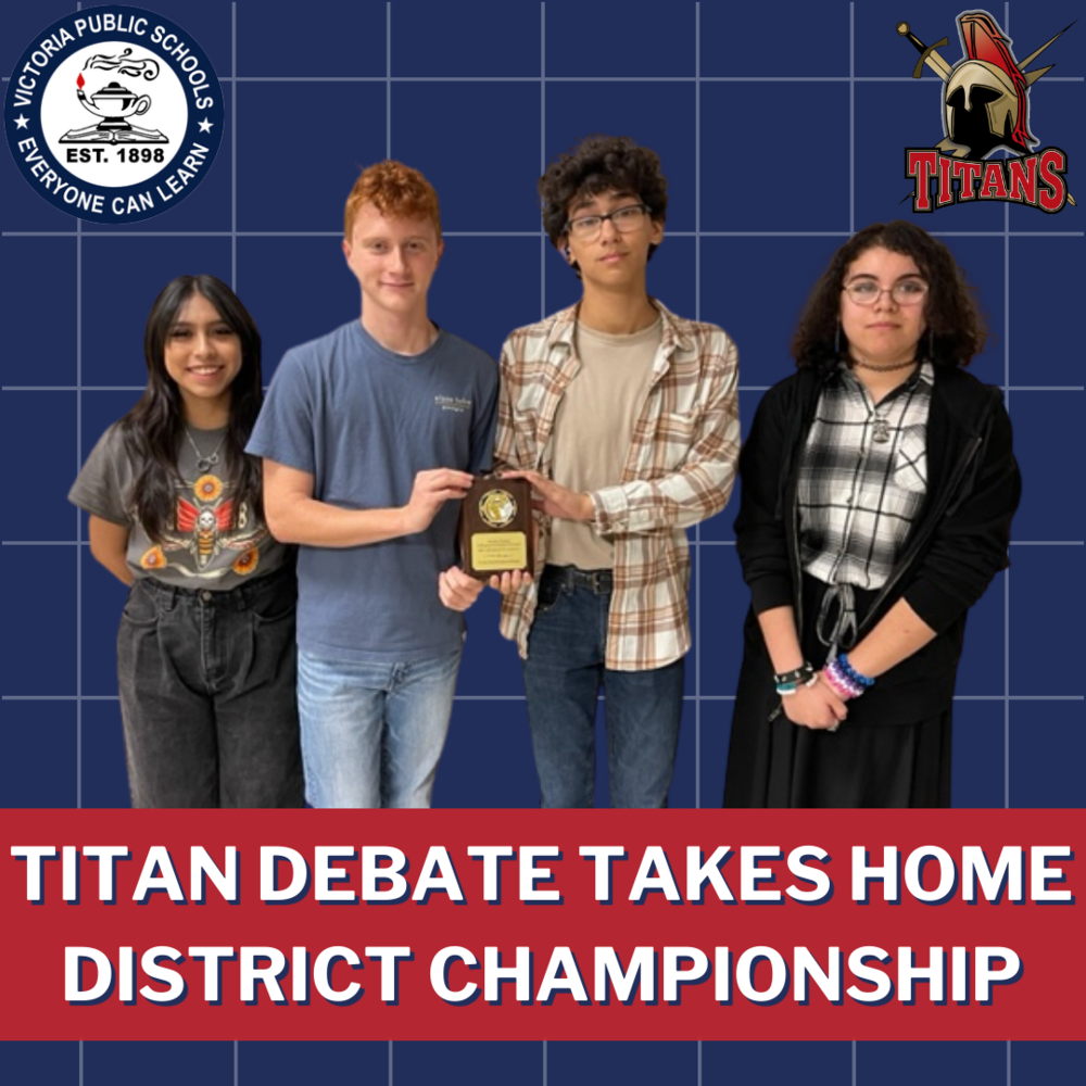 East High School Titan Debate Team Takes Home District Championship 