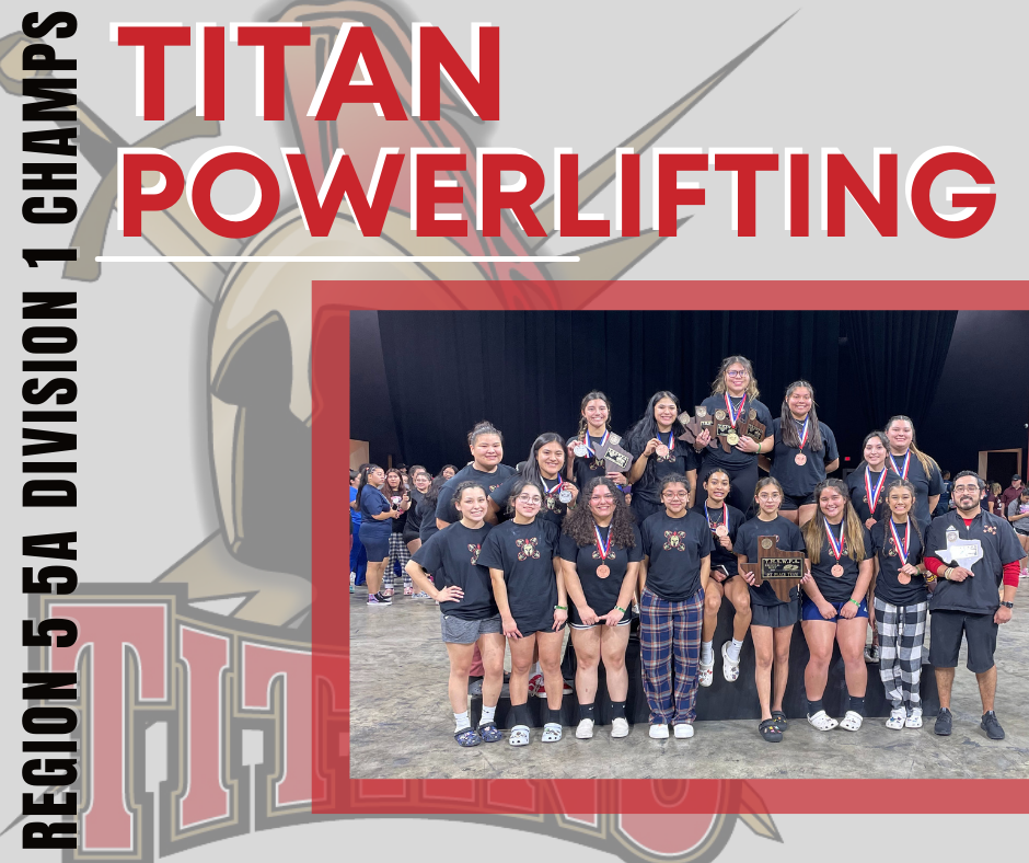 Titan Powerlifting Region 5 5A Division 1 Champs