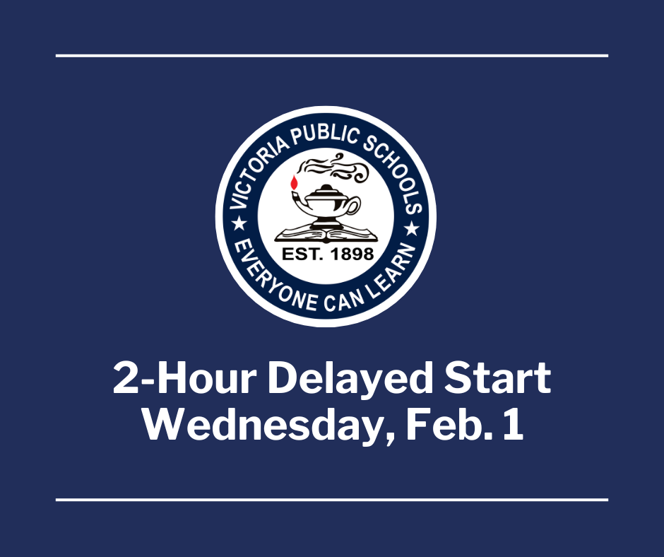 All VISD Campuses & Facilities to have a 2hr Delayed Start on Wednesday