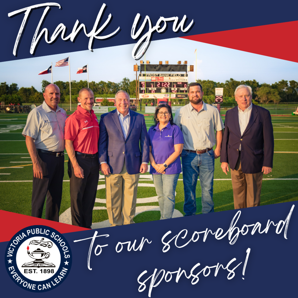 VISD scoreboard sponsors