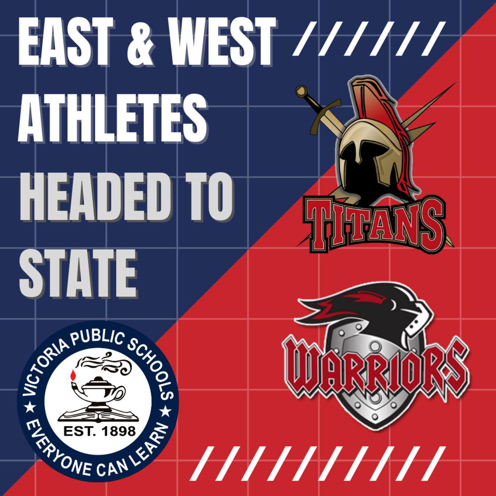 victoria east west athletes headed to state