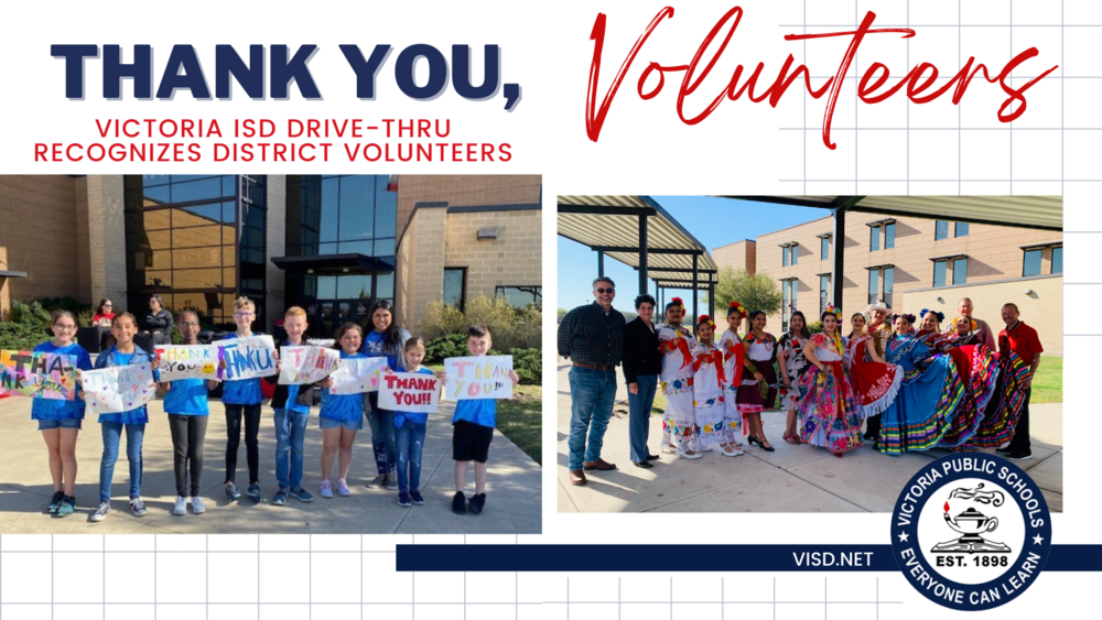 VISD drive-thru recognizes district volunteers | O'Connor ACE