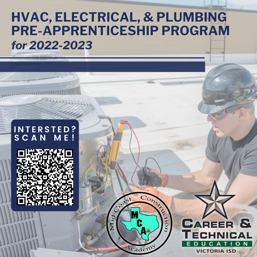 CTE offering HVAC preapprenticeship program for the 20222023 school