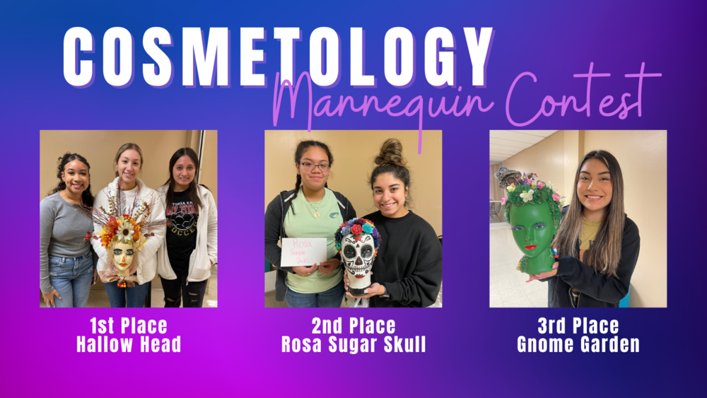 VISD CTE Cosmetology Mannequin Contest
