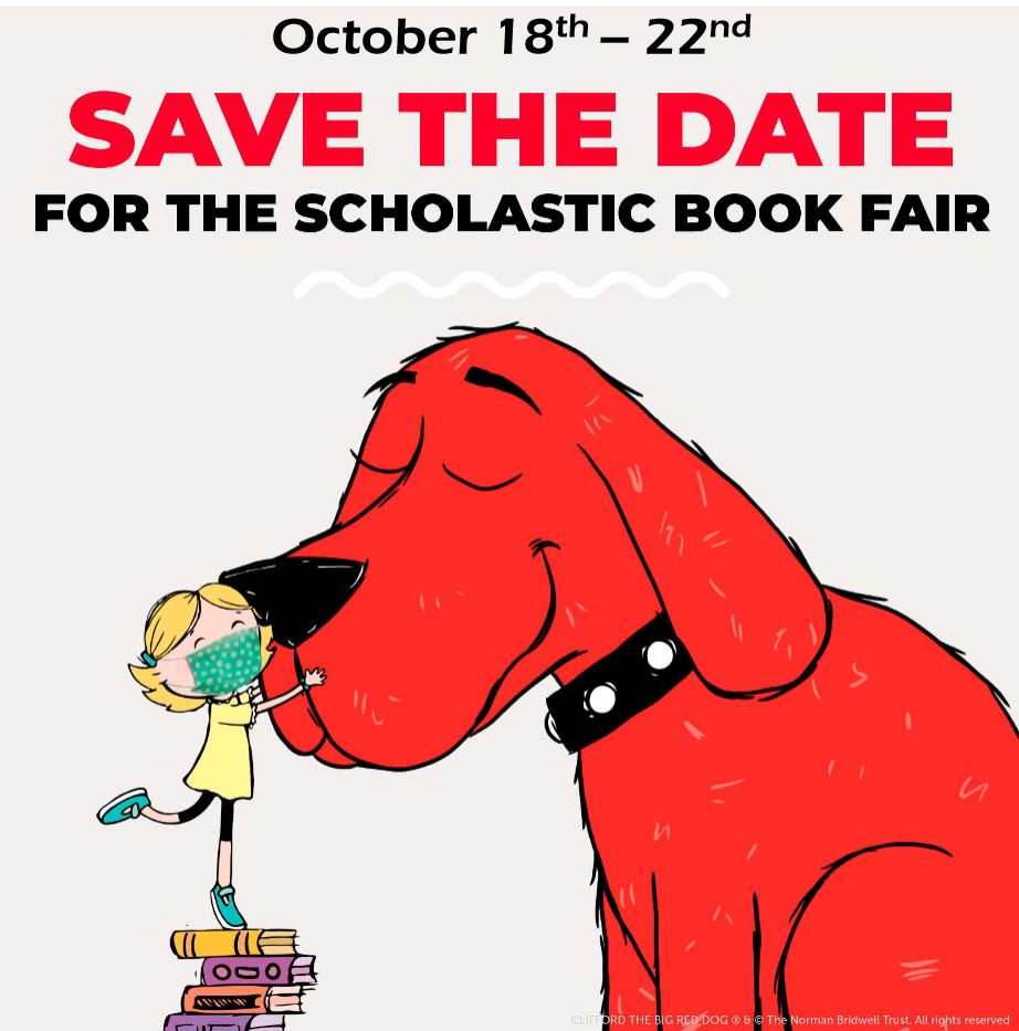 October 18th-22nd Save the Date for the Book Fair 