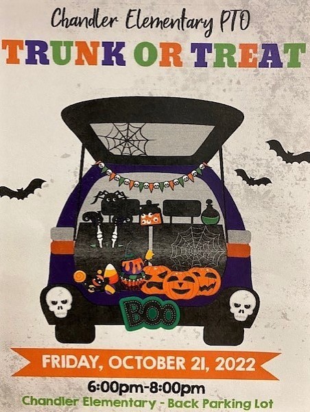 Trunk or Treat Flyer- October 21st